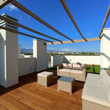 דירות El Toyo Nuevo Atico Toyo. Vistas Al Mar, Terraza, Solarium, Piscina, A/A, Wifi Y Garaje מראה חיצוני תמונה