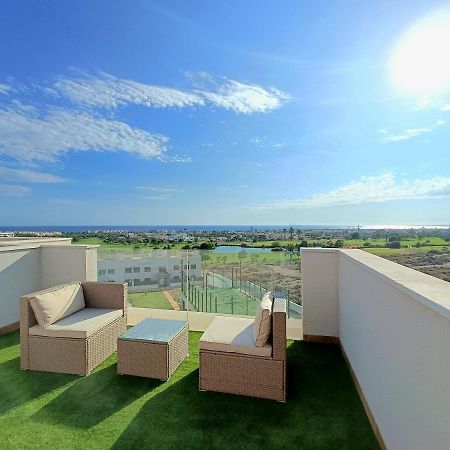 דירות El Toyo Nuevo Atico Toyo. Vistas Al Mar, Terraza, Solarium, Piscina, A/A, Wifi Y Garaje מראה חיצוני תמונה