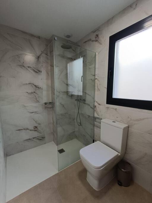 דירות El Toyo Nuevo Atico Toyo. Vistas Al Mar, Terraza, Solarium, Piscina, A/A, Wifi Y Garaje מראה חיצוני תמונה